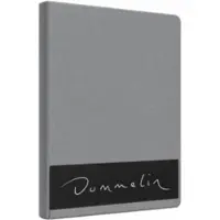 Dommelin Topper Spannbettlaken 5-9 cm Zink (Perkal 400TC)-120 x 210 cm
