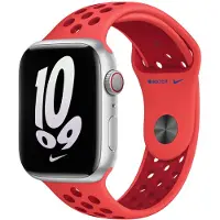 Apple Nike Sport Armband für Watch | 38/40/41/42 mm - Größe S/M - Bright Crimson / Gym Red