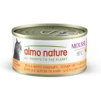 Almo Nature HFC Mousse Thunfisch mit Garnelen Katzen-Nassfutter (70 g)
