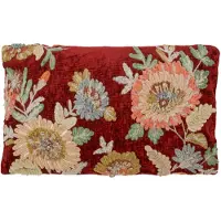 House Doctor HDNica Kissenbezug, rot/bunt, 50 x 30 cm - , HDNica, Rot, Stoff / Textil