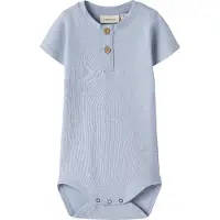 Lil´ Atelier Lil Atelier Kurzarmbody "NBMDOLAN SS BODY LIL NOOS" Baumwolle, Kurzarm
