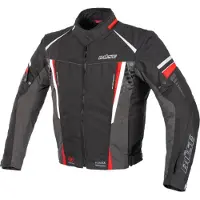 Büse Miles Schwarz Rot Wasserdichte Textiljacke Größe 2XL