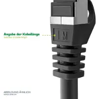 InLine Patchkabel, SF/UTP, Cat.5e, blau, 30m, 30 m, Cat5e, SF/UTP (S-FTP), Blau