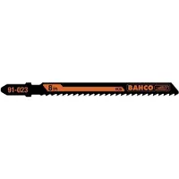 Bahco Jigsaw blades, with back teeth, for laminate 1,5x100mm 10TPI Carbon, with T-lock, 5-30mm for wood 5p