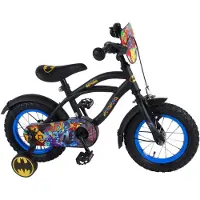 Volare Batman Kinderfahrrad - Jungen - 12 Zoll - Schwarz