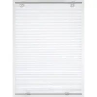 Gardinia Dachfensterplissee , weiß, B:47cm H:100cm, Obermaterial: 100% Polyester, Plissees, Dachfensterplissee, passend für Velux Dachfenster, in Crush-Optik