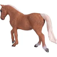 Small Foot Mojo Fun Morgan Stallion Palomino, 3 Jahr(e), HORSE WORLD, Braun, Weiß, Polyvinylchlorid (PVC)