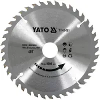 YATO Kreissägeblatt - 40T - ø 30mm - Umfang 190mm