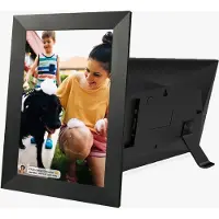 Lippa - 15.6" Frameo Digital picture frame with video - Black - 15.6"