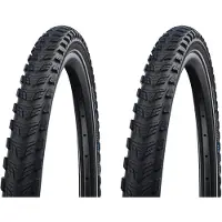 Schwalbe 2x Marathon 365 55-559 GreenGuard Reflex Tube Type 26x2.15