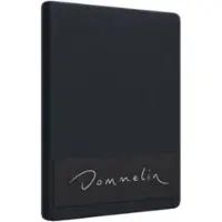 Dommelin Spannbettlaken Dunkelgrau (Perkal 200TC)-120 x 220 cm