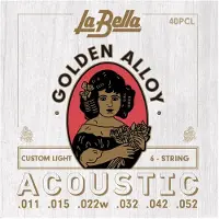 La Bella 40PCL Golden Alloy 011/052