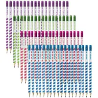 Berlingo Fuze Bleistift, Farbe, 72 Stück, mit Radiergummi