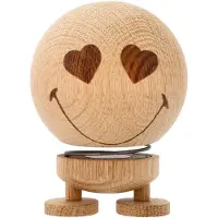 Hoptimist Aufsteller Bumble Smiley Love S, Braun