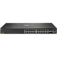 HP Aruba Networking CX 6200F 24G Class-4 PoE 4SFP 370W, Managed, L3, Gigabit Ethernet (10/100/1000), Power over Ethernet (PoE), Rack-Einbau, 1U
