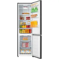 Hisense RB440N4AFE, 336 l, SN-T, 6 kg/24h, E, Fresh Zone Fach, Schwarz