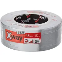 SCHULLER 45769 Gewebeklebeband Panzertape 48 mm x 50 m silber