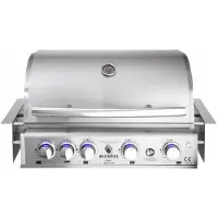 All'Grill Gasgrill / Einbaugrill ALL',GRILL CHEF L - BUILT-IN Air System 71x46cm