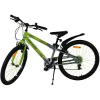 Volare Rocky Kinderfahrrad - 24 Zoll - Grün - 7 Gänge