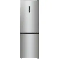 Gorenje NRK619CA2XL4 Kühl-Gefrierkombination, No Frost Plus, Fast Freeze, Adapt Tech, LED Display, Convert FreshZone, Inverter Kompressor, Edelstahl silber