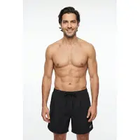 Reebok Badeshorts "Yale" mit Kordelzug und elastischem Bund, mit Logo, basic