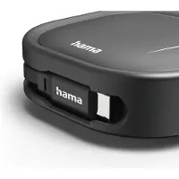 Hama Ladekabel Ausziehbar, USB-C - USB-C, 60 W, 1m
