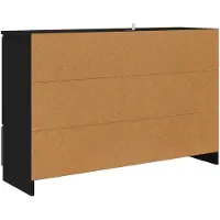 vidaXL Sideboard Schwarz 100 x 30 x 65,6 Holzwerkstoff