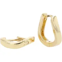 Adelia´s Paar Creolen "Ohrringe – Creole aus 925 Silber" Ideal als Geschenk zum Valentinstag