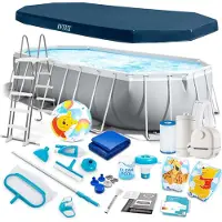 Intex Rechteckiger Pool 503x274x122cm 21in1 26796