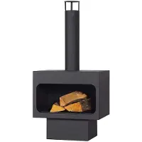 FARM COOK Gartenkamin 201-2 (Lackiert): 56 x 40 x 115 cm