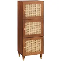 vidaXL Hohes brett Braun 40 x 33,5 x 110 cm Massivholz Mango