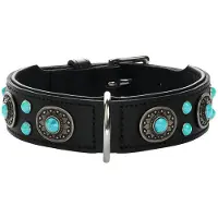 Hunter Halsband Sioux M-L (60), schwarz
