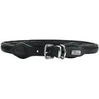 Hunter Halsband Round & Soft Canadian Up für Hunde Schwarz XS