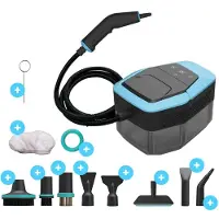 KYMO Dampfreiniger Pro, Handdampfreiniger, Teppichreiniger, Fleckenreiniger für Boden und Bad, Kleiderdampfer