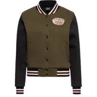Queen Kerosin Damen College Jacke Heartbreak Garage