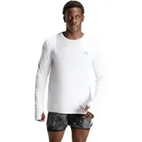 Adidas Laufshirt "RUN ESS LS M" für Erwachsene, sportlicher Stil, aus Polyester