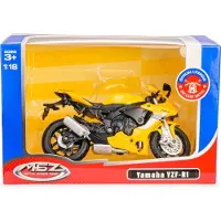 Daffi MSZ 1:18 YAMAHA YZF-R1 / 67705/gelb