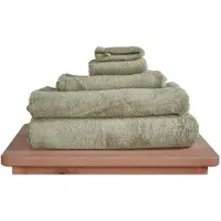 Beddinghouse Duschtuch Care Collection Cotton Bamboo Green