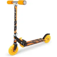 Ozbozz Scooter Tretroller neon orange für Kinder - Nebulus