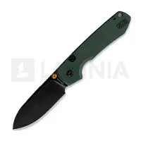 Vosteed Raccoon 2.0 Top Liner Lock - B/W Drop - Micarta Taschenmesser, grün
