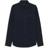 BOSS Regular-Fit Hemd aus Baumwoll-Twill mit Button-Down-Kragen Grösse M