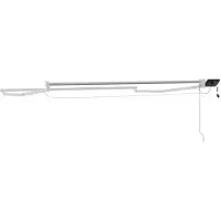 vidaXL Elektrisches Markisenrahmen Weiß 3,5 x 2 m Aluminium