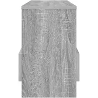 vidaXL Magazinregal Graues Sonoma 68,5 x 30 x 45 cm