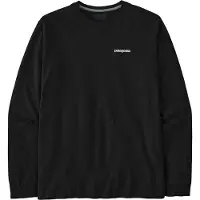 Patagonia - L/S P-6 Logo Responsibili-Tee - Longsleeve Gr M schwarz