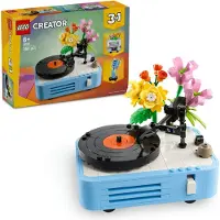 LEGO Creator Plattenspieler mit Blumen, Bausatz, 8 Jahr(e), Kunststoff, 366 Stück(e), 561 g
