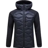 Peak Performance Herren Helium Down Hybrid Hood BLACK - S