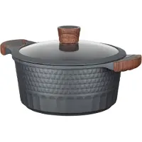 Resto Capella, 4,6 l, Rund, Schwarz, Holz, Aluminium, Schwarz, Holz, Aluminium, Holz