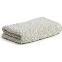 Möve Handtuch "Brooklyn", (1 St., Handtuch 50 x 100 cm), mit Zick-Zack-Muster, Made in Germany
