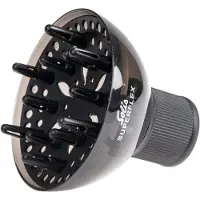 Solis Föhn Aufsatz Superflex Softstyler Schwarz