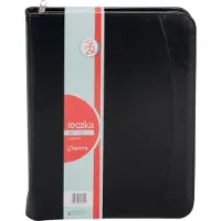 ANTRA A4-Konferenzmappe mit Taschenrechner und Notizblock, schwarz